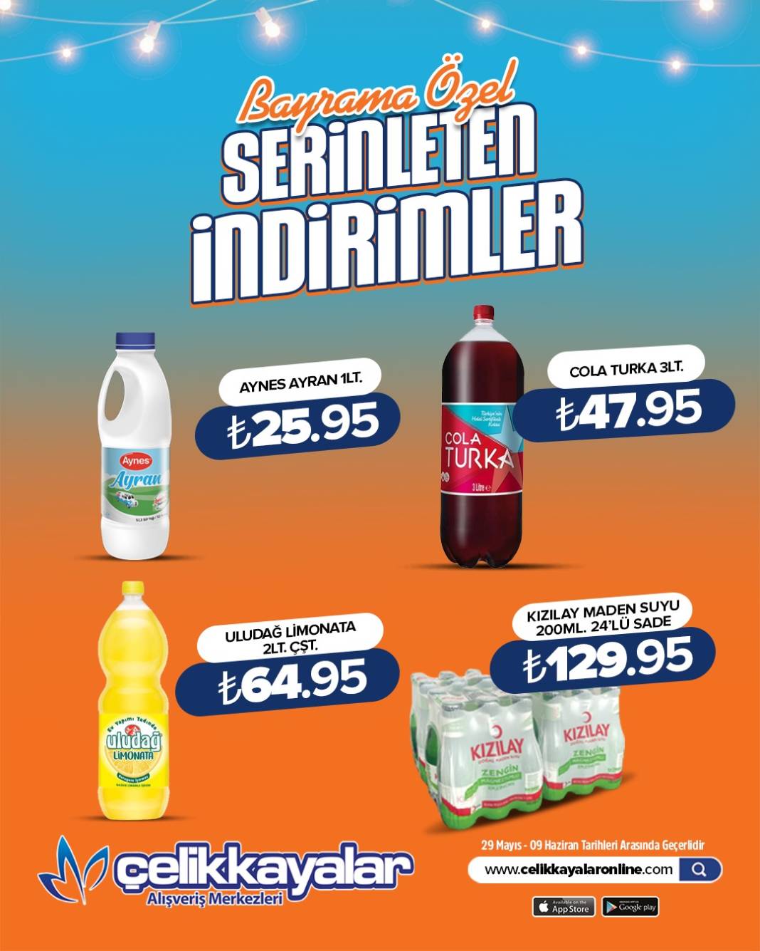 Konya’nın zincir marketinde bayram erken başladı 17